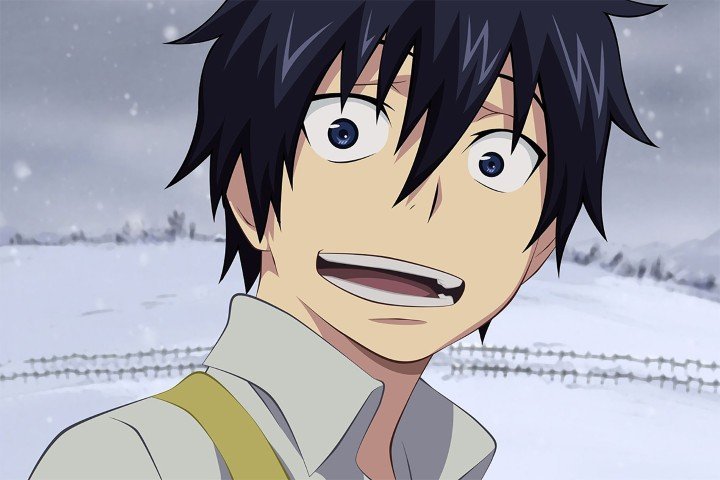 لوحة Blue Exorcist – قطعة واحدة – برشة أحجام | ديكور دارك