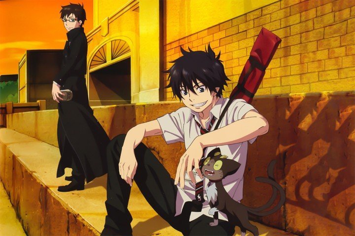 لوحة Blue Exorcist – قطعة واحدة – برشة أحجام | ديكور دارك