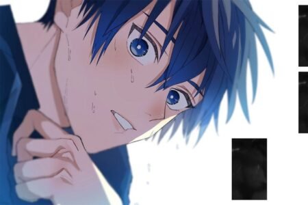 لوحة Blue Lock – قطعة واحدة – برشة أحجام | ديكور دارك