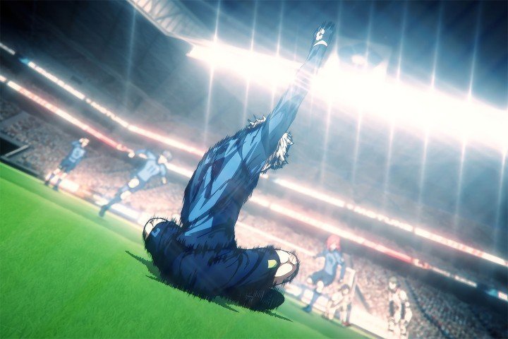 لوحة Blue Lock – قطعة واحدة – برشة أحجام | ديكور دارك