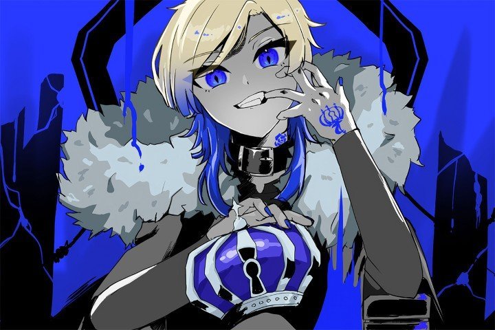 لوحة Blue Lock – قطعة واحدة – برشة أحجام | ديكور دارك