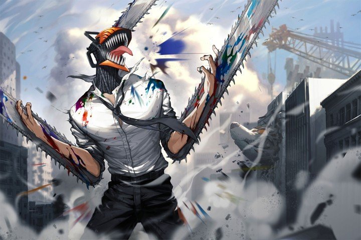 Chainsaw Man – 1 Panneau – Plusieurs Tailles | Décoration Maison