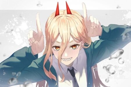 لوحة Chainsaw Man – قطعة واحدة – برشة أحجام | ديكور دارك