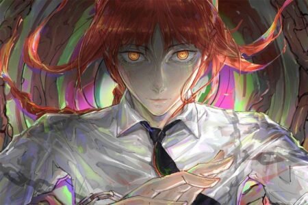 لوحة Chainsaw Man – قطعة واحدة – برشة أحجام | ديكور دارك