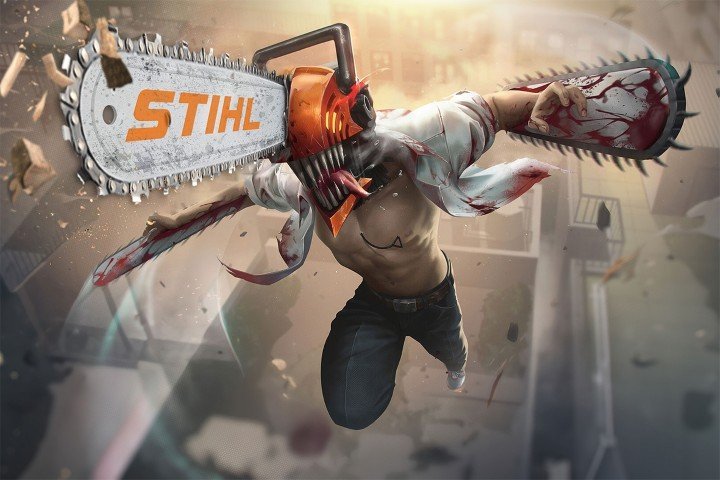 Chainsaw Man – 1 Panneau – Plusieurs Tailles | Décoration Maison