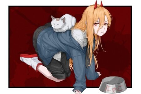 لوحة Chainsaw Man – قطعة واحدة – برشة أحجام | ديكور دارك