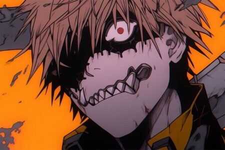 لوحة Chainsaw Man – قطعة واحدة – برشة أحجام | ديكور دارك