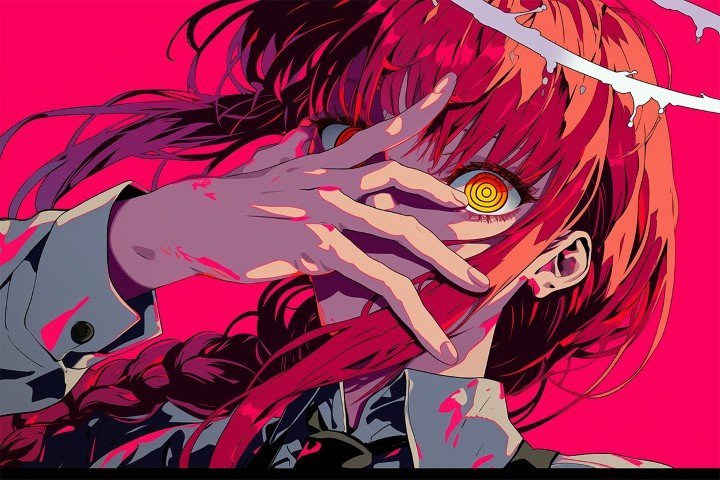 لوحة Chainsaw Man – قطعة واحدة – برشة أحجام | ديكور دارك