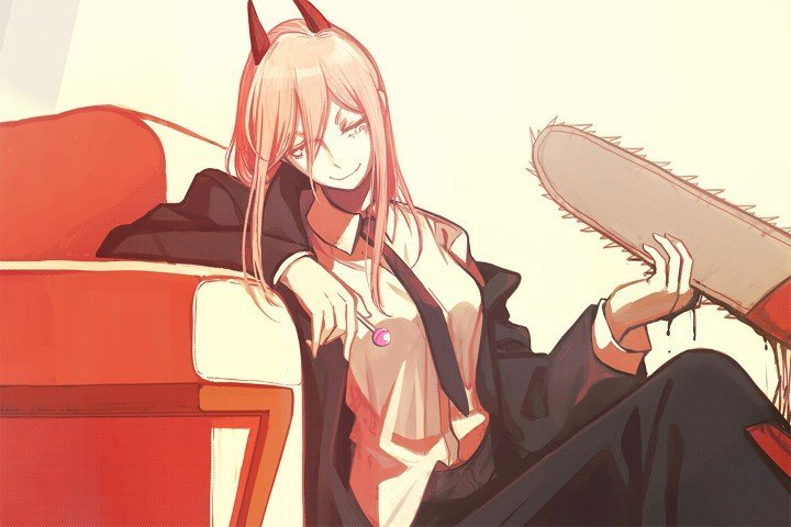 لوحة Chainsaw Man – قطعة واحدة – برشة أحجام | ديكور دارك