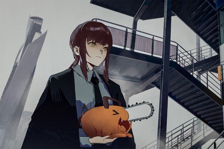 لوحة Chainsaw Man – قطعة واحدة – برشة أحجام | ديكور دارك