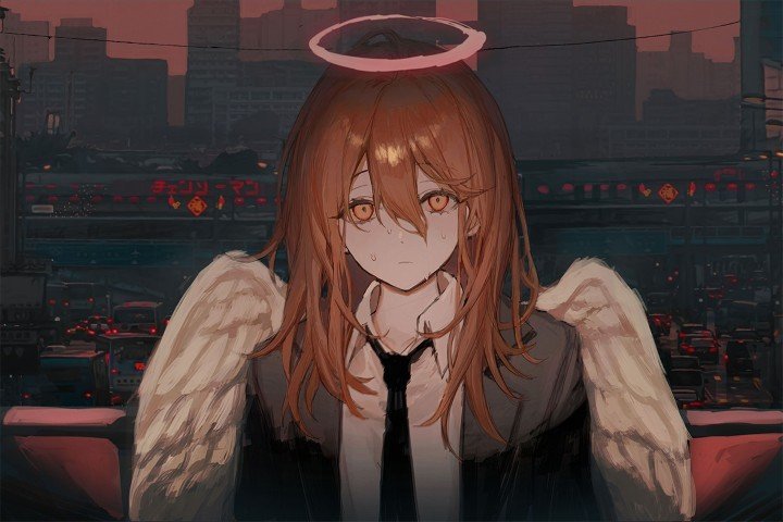 لوحة Chainsaw Man – قطعة واحدة – برشة أحجام | ديكور دارك