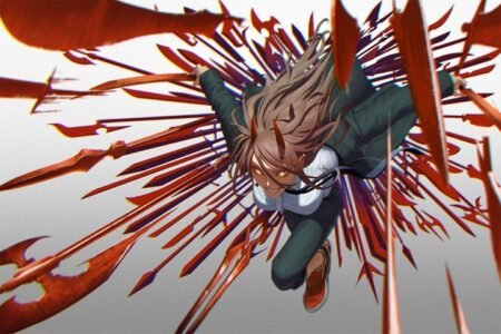 لوحة Chainsaw Man – قطعة واحدة – برشة أحجام | ديكور دارك