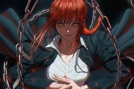 لوحة Chainsaw Man – قطعة واحدة – برشة أحجام | ديكور دارك