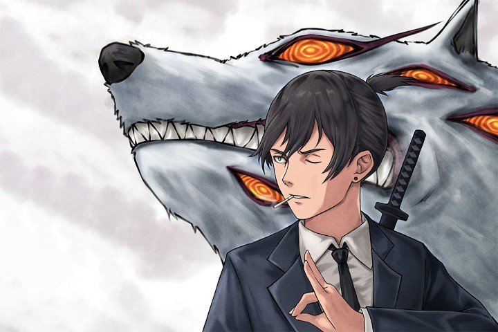 لوحة Chainsaw Man – قطعة واحدة – برشة أحجام | ديكور دارك