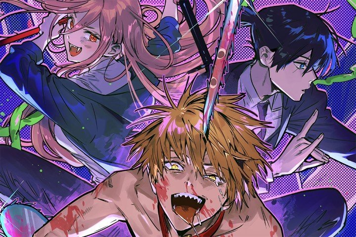 لوحة Chainsaw Man – قطعة واحدة – برشة أحجام | ديكور دارك