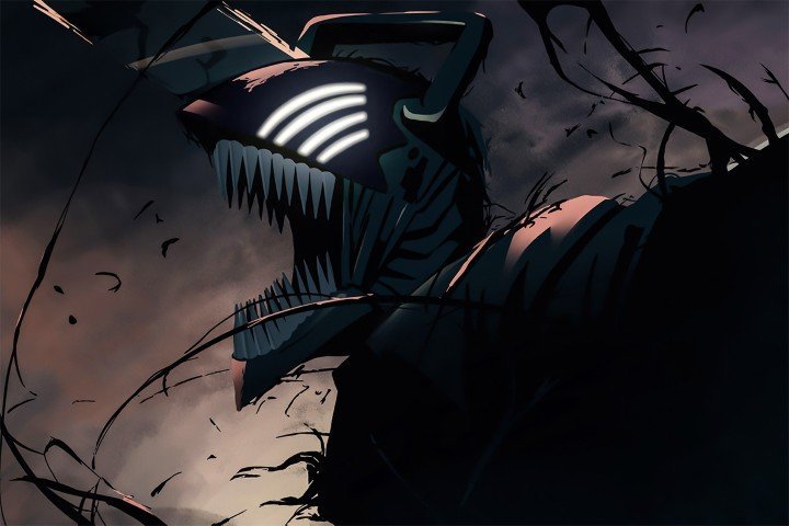 لوحة Chainsaw Man – قطعة واحدة – برشة أحجام | ديكور دارك