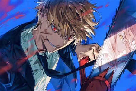 لوحة Chainsaw Man – قطعة واحدة – برشة أحجام | ديكور دارك