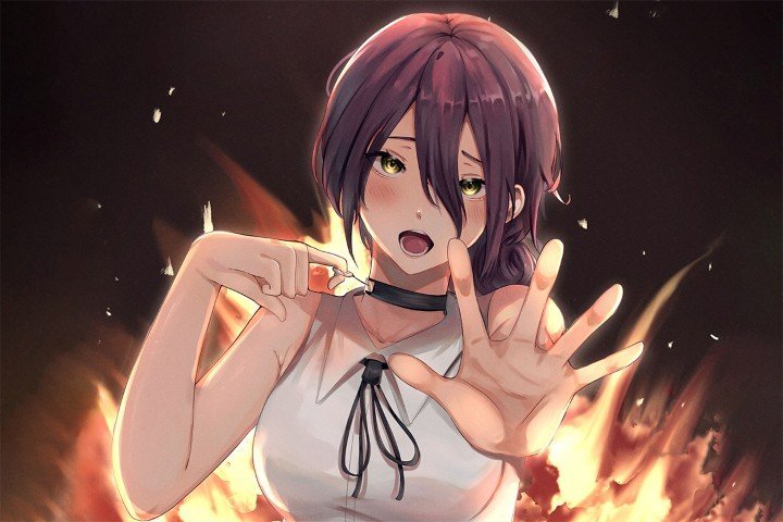 لوحة Chainsaw Man – قطعة واحدة – برشة أحجام | ديكور دارك