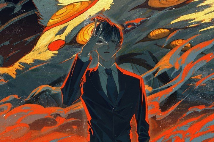 لوحة Chainsaw Man – قطعة واحدة – برشة أحجام | ديكور دارك