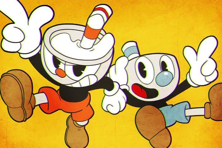 لوحة Cuphead – قطعة واحدة – برشة أحجام | ديكور دارك