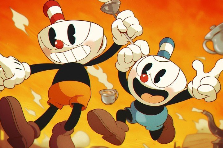 لوحة Cuphead – قطعة واحدة – برشة أحجام | ديكور دارك