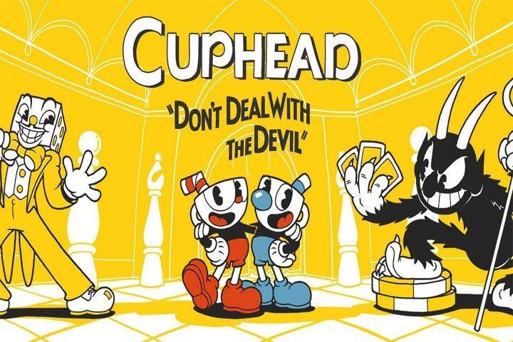 لوحة Cuphead – قطعة واحدة – برشة أحجام | ديكور دارك