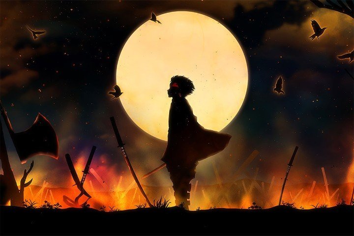 Demon Slayer – 1 Panel – Multiple Sizes | Home Decor