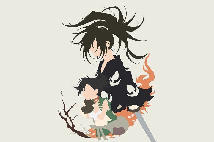 لوحة Dororo – قطعة واحدة – برشة أحجام | ديكور دارك