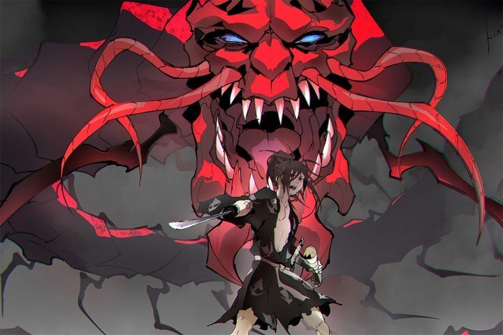 لوحة Dororo – قطعة واحدة – برشة أحجام | ديكور دارك