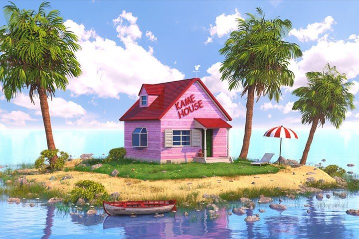 لوحة Dragon Ball – قطعة واحدة – برشة أحجام | ديكور دارك