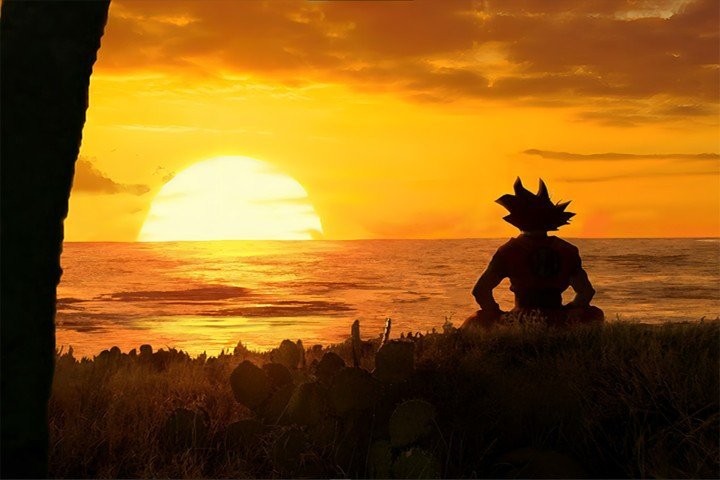 لوحة Dragon Ball – قطعة واحدة – برشة أحجام | ديكور دارك