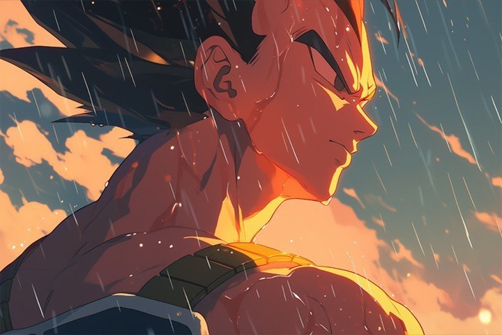 لوحة Dragon Ball – قطعة واحدة – برشة أحجام | ديكور دارك