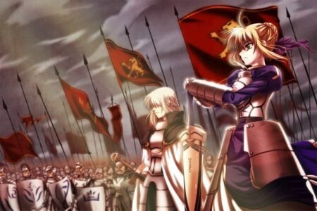 لوحة Fate Zero – قطعة واحدة – برشة أحجام | ديكور دارك