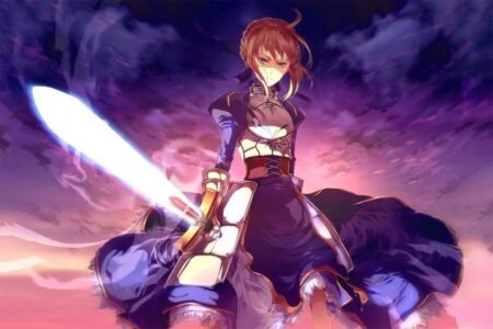 لوحة Fate Zero – قطعة واحدة – برشة أحجام | ديكور دارك