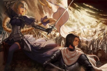 لوحة Fate Zero – قطعة واحدة – برشة أحجام | ديكور دارك