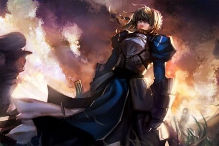 لوحة Fate Zero – قطعة واحدة – برشة أحجام | ديكور دارك