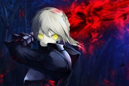 لوحة Fate stay night – قطعة واحدة – برشة أحجام | ديكور دارك