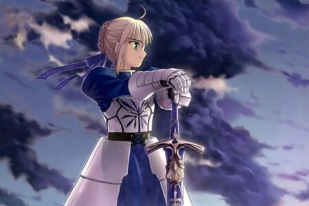 لوحة Fate stay night – قطعة واحدة – برشة أحجام | ديكور دارك