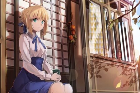 لوحة Fate stay night – قطعة واحدة – برشة أحجام | ديكور دارك