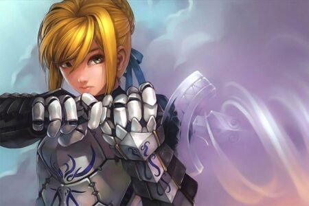 لوحة Fate stay night – قطعة واحدة – برشة أحجام | ديكور دارك