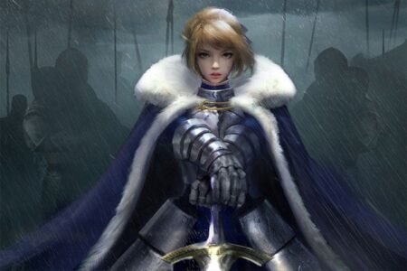 لوحة Fate stay night – قطعة واحدة – برشة أحجام | ديكور دارك