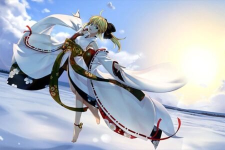 لوحة Fate stay night – قطعة واحدة – برشة أحجام | ديكور دارك