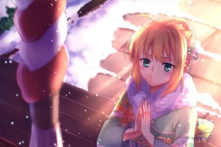 لوحة Fate stay night – قطعة واحدة – برشة أحجام | ديكور دارك