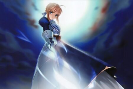 لوحة Fate stay night – قطعة واحدة – برشة أحجام | ديكور دارك