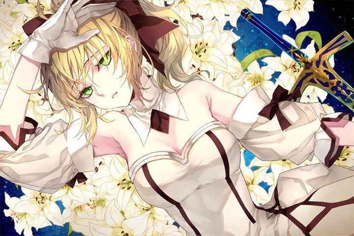 لوحة Fate stay night – قطعة واحدة – برشة أحجام | ديكور دارك