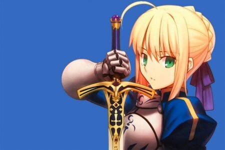 لوحة Fate stay night – قطعة واحدة – برشة أحجام | ديكور دارك