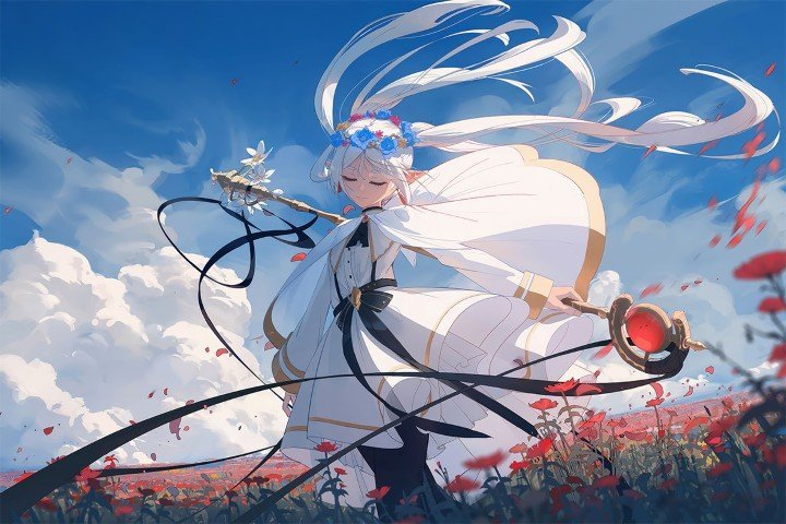 Frieren – 1 Panneau – Plusieurs Tailles | Décoration Maison