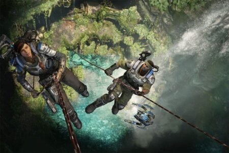 لوحة Gears of War – قطعة واحدة – برشة أحجام | ديكور دارك