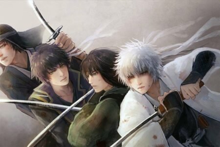 لوحة Gintama – قطعة واحدة – برشة أحجام | ديكور دارك