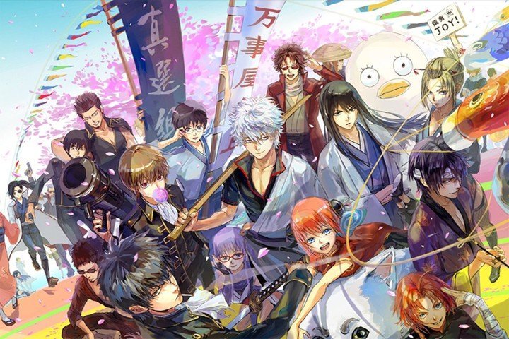 Gintama – 1 Panneau – Plusieurs Tailles | Décoration Maison